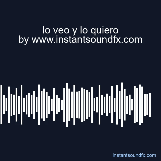 lo veo y lo quiero image