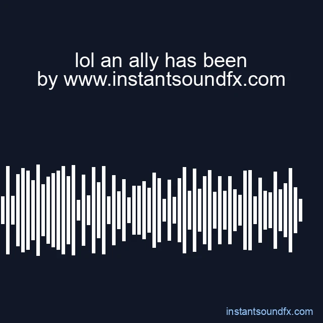 lol an ally has been image