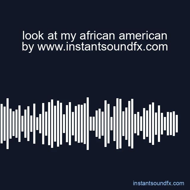 look at my african american image