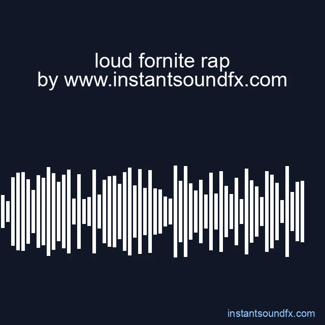 loud fornite rap image