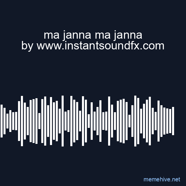ma janna ma janna image