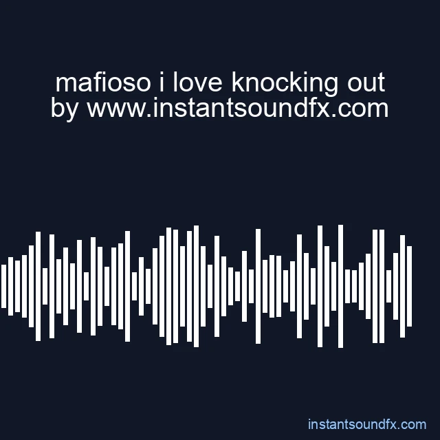 mafioso i love knocking out image