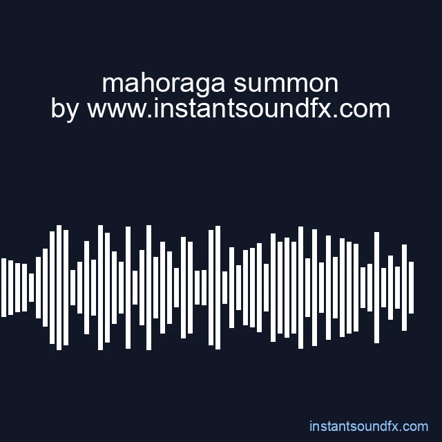 mahoraga summon image