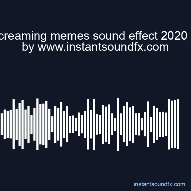 man screaming memes sound effect 2020 for pro image