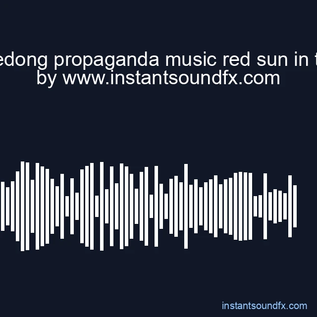 mao zedong propaganda music red sun in the sky image