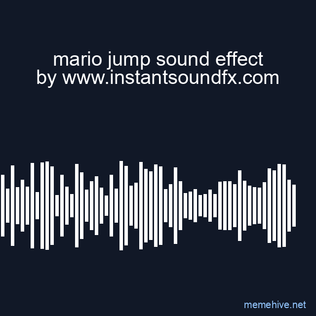 mario jump sound effect image