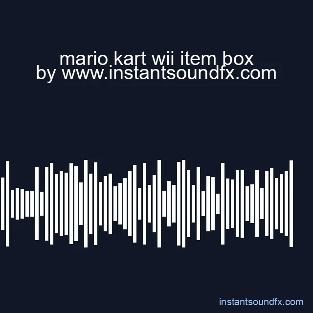 mario kart wii item box image