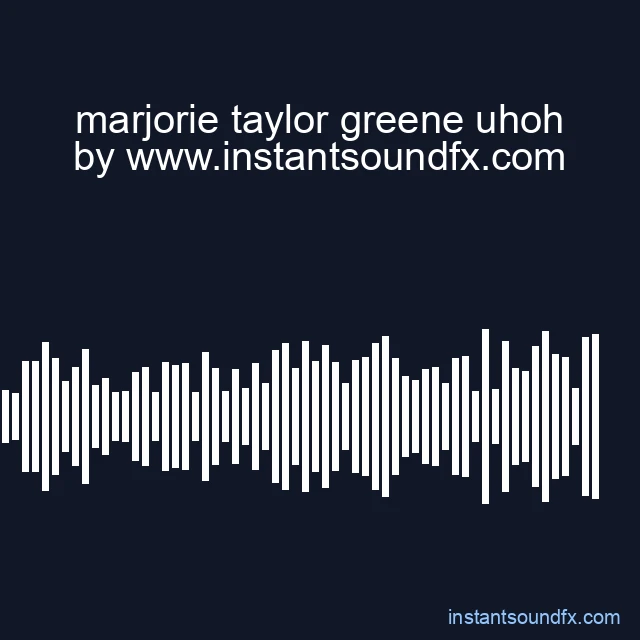 marjorie taylor greene uhoh image