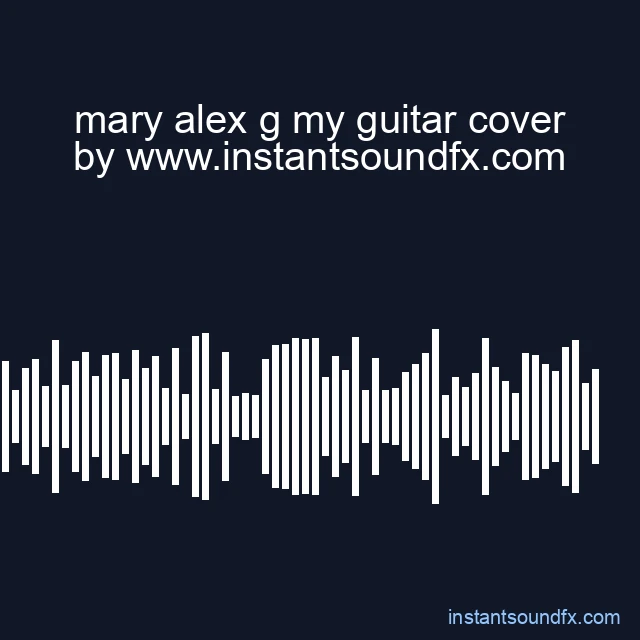 mary alex g my guitar cover image