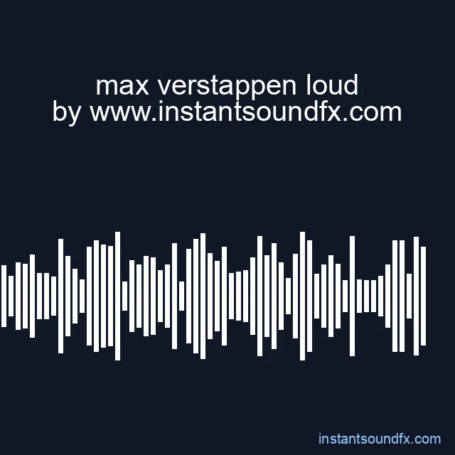 max verstappen loud image