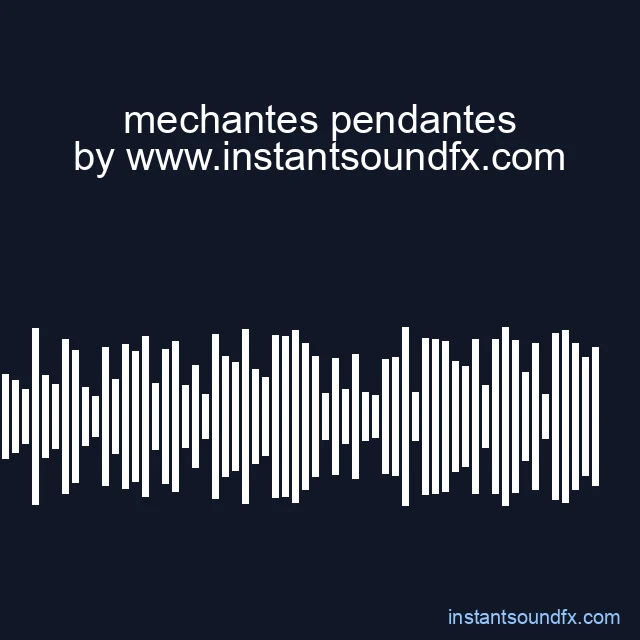 mechantes pendantes image