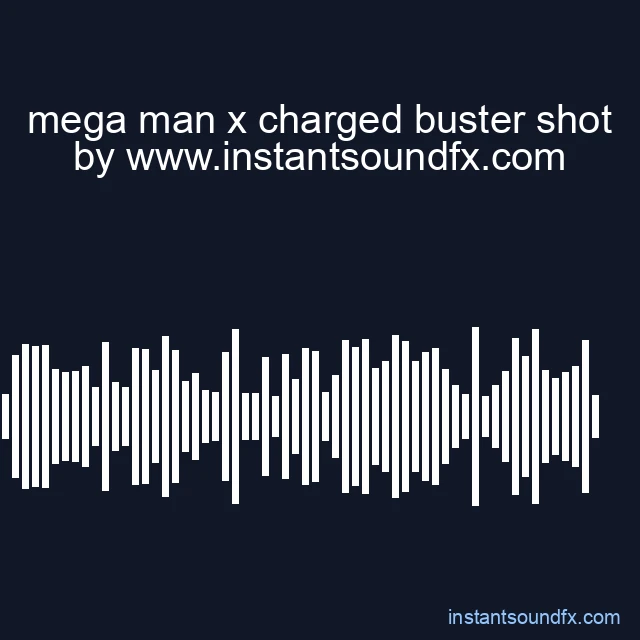 mega man x charged buster shot image