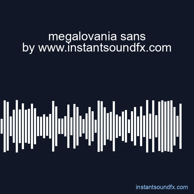 megalovania sans image