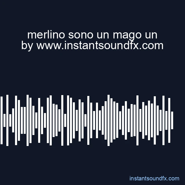 merlino sono un mago un image