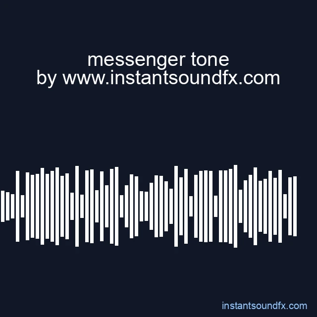 messenger tone image