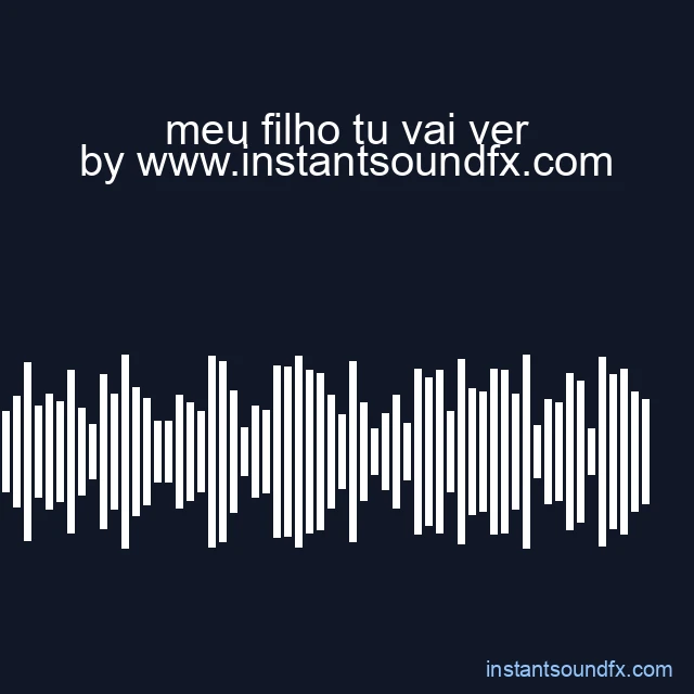 meu filho tu vai ver image