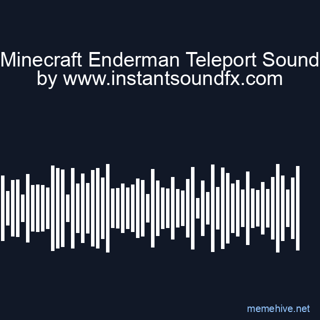 Minecraft Enderman Teleport Sound image