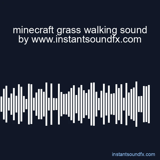 minecraft grass walking sound image