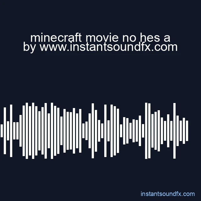 minecraft movie no hes a image