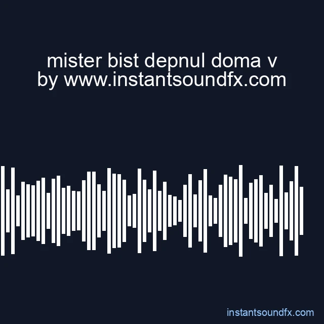 mister bist depnul doma v image