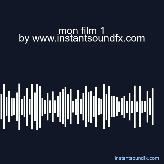 mon film 1 image