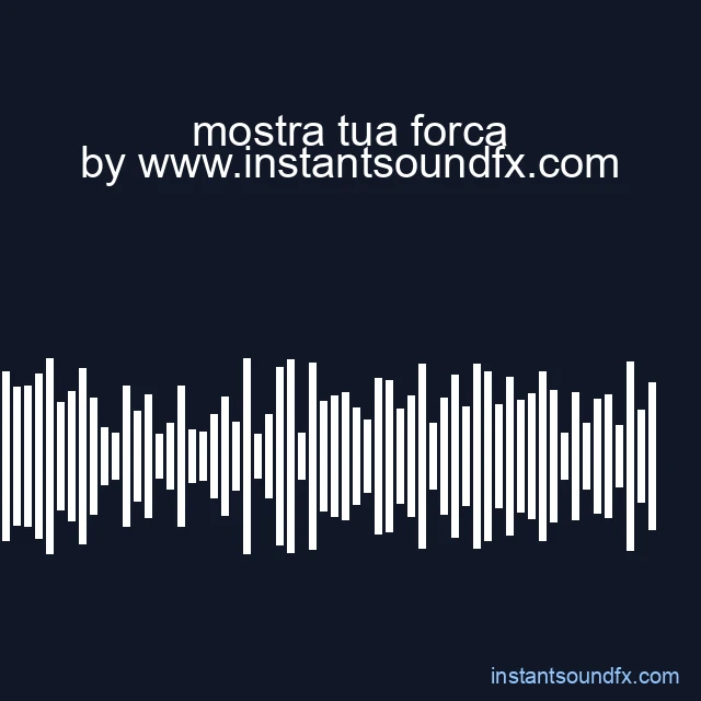 mostra tua forca image