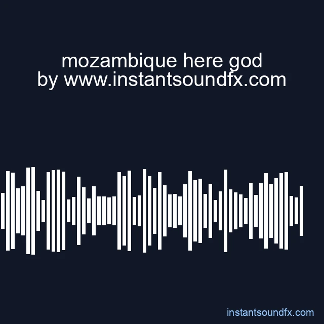 mozambique here god image