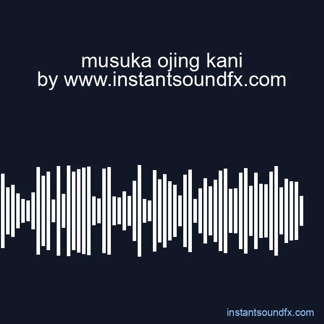 musuka ojing kani image