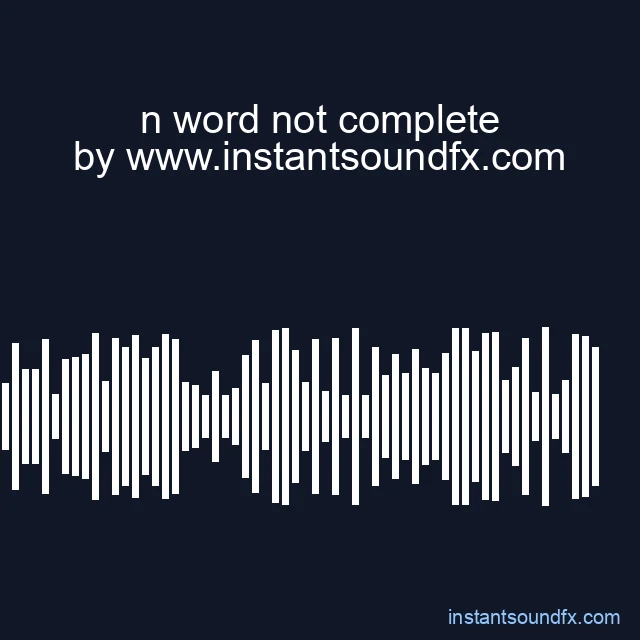 n word not complete image