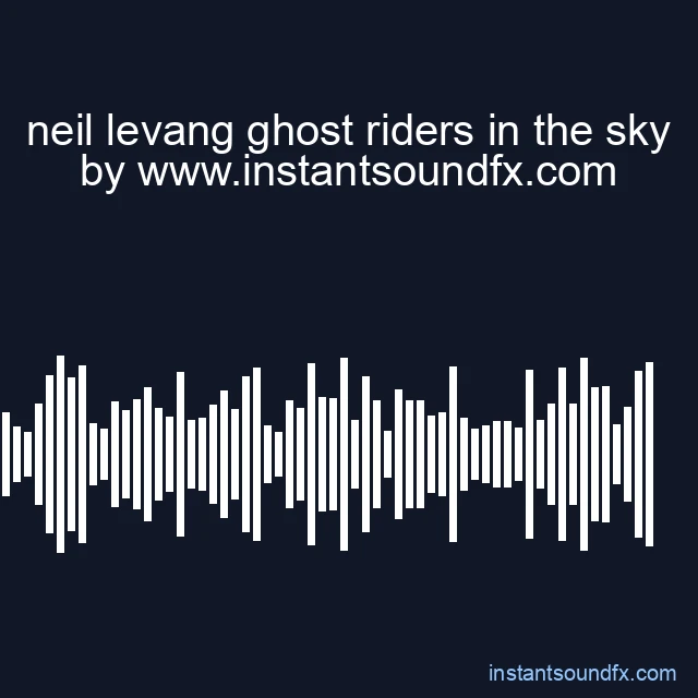 neil levang ghost riders in the sky image