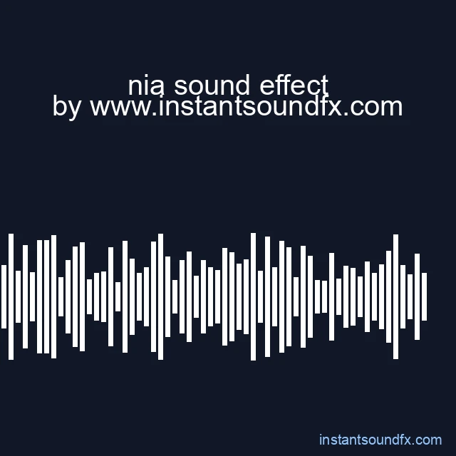 nia sound effect image