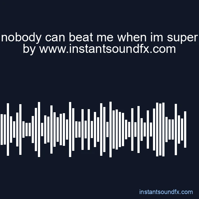 nobody can beat me when im super image