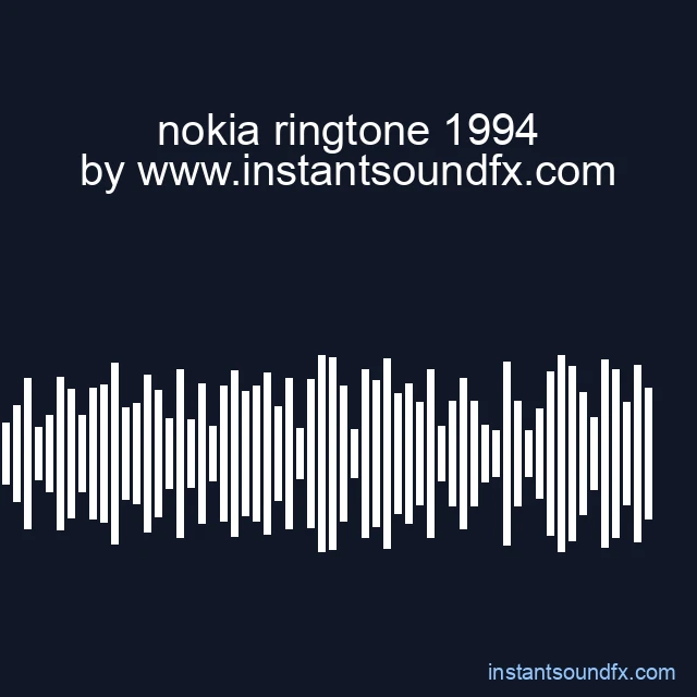 nokia ringtone 1994 image