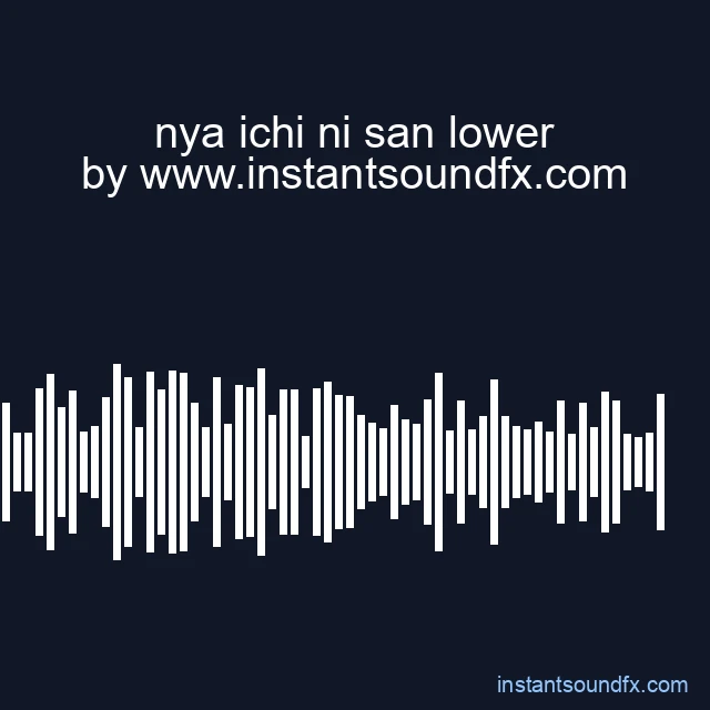 nya ichi ni san lower image