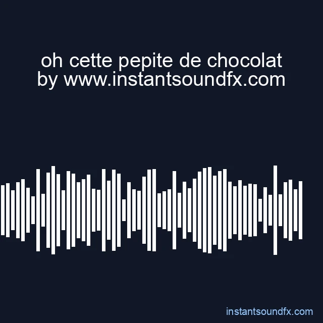 oh cette pepite de chocolat image