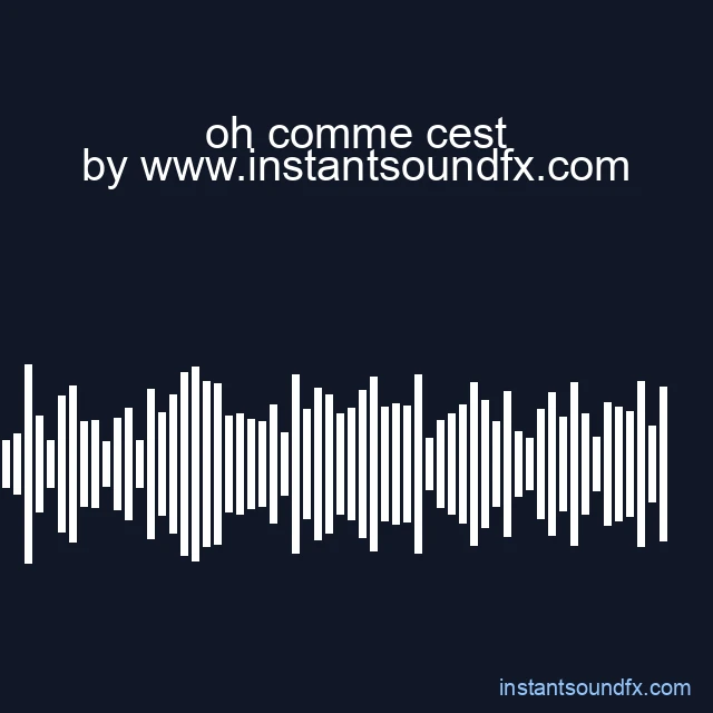 oh comme cest image