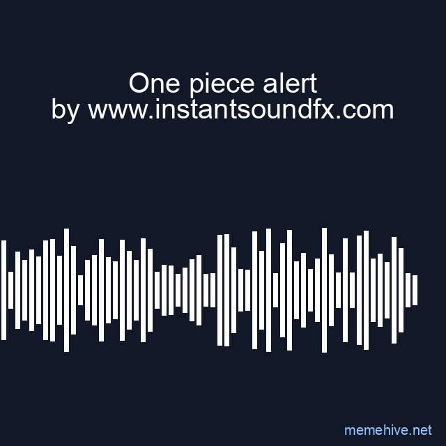 One piece alert image