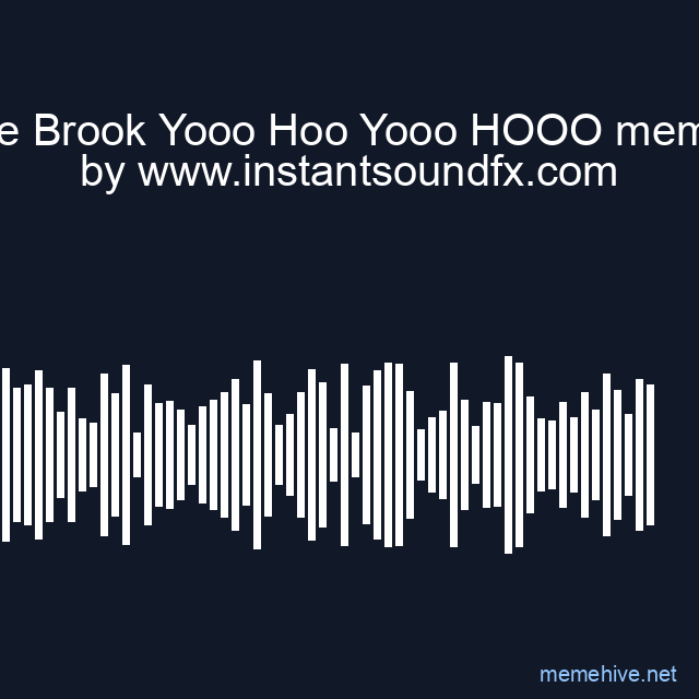 one piece Brook Yooo Hoo Yooo HOOO meme sound image