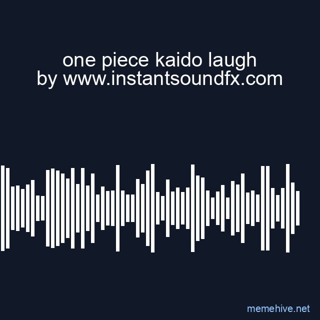 one piece kaido laugh image