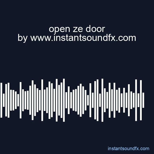 open ze door image