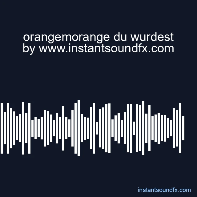 orangemorange du wurdest image