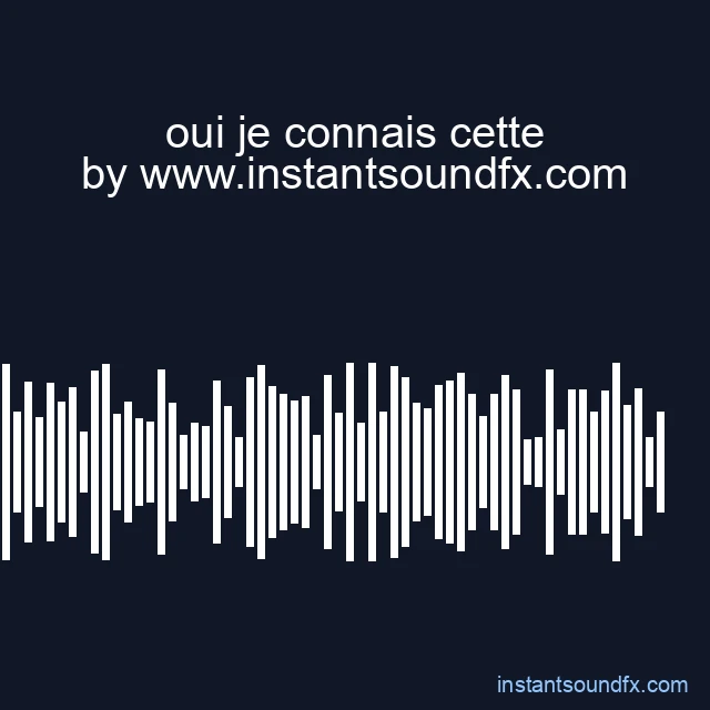 oui je connais cette image