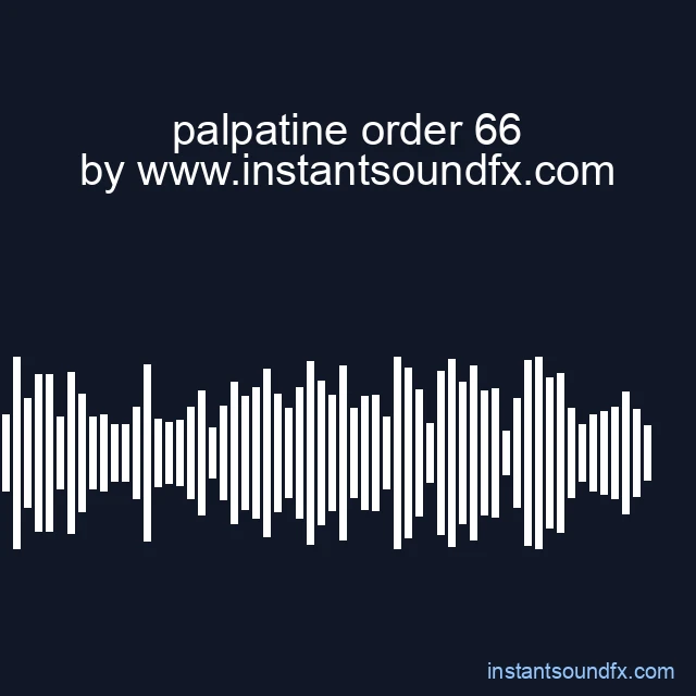 palpatine order 66 image