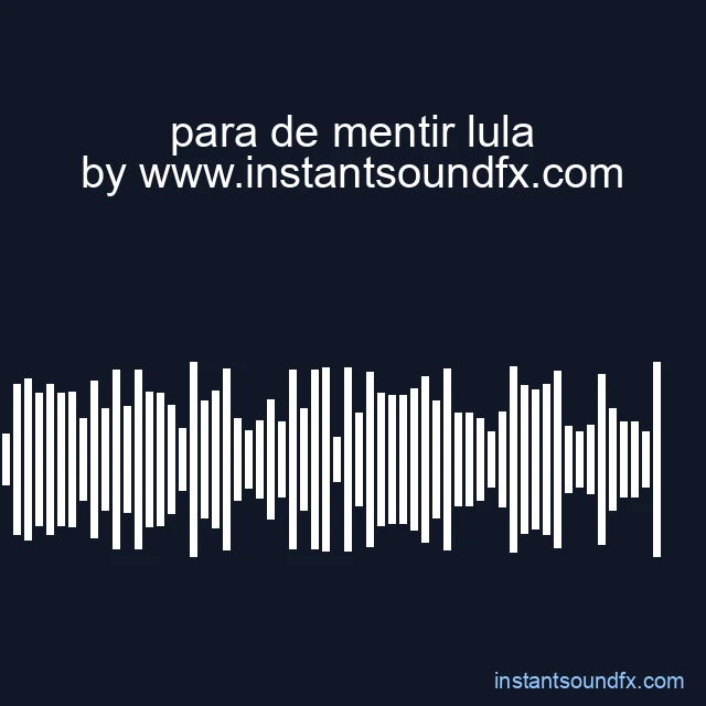 para de mentir lula image
