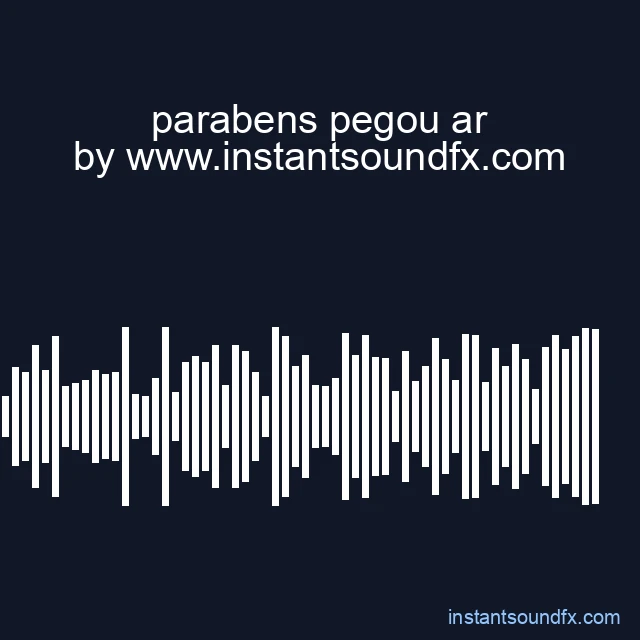 parabens pegou ar image
