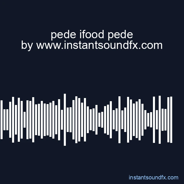 pede ifood pede image