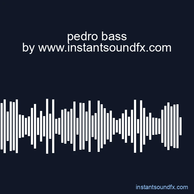 pedro bass image