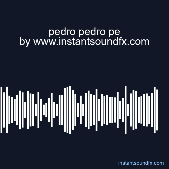 pedro pedro pe image