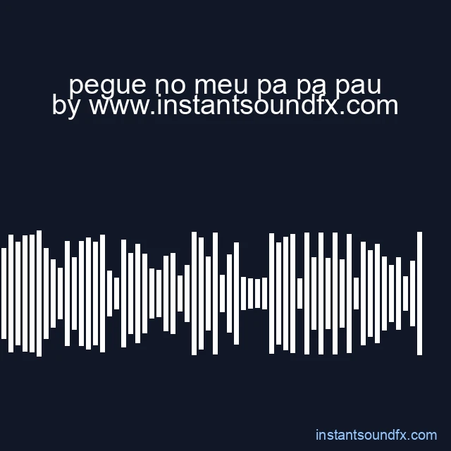 pegue no meu pa pa pau image