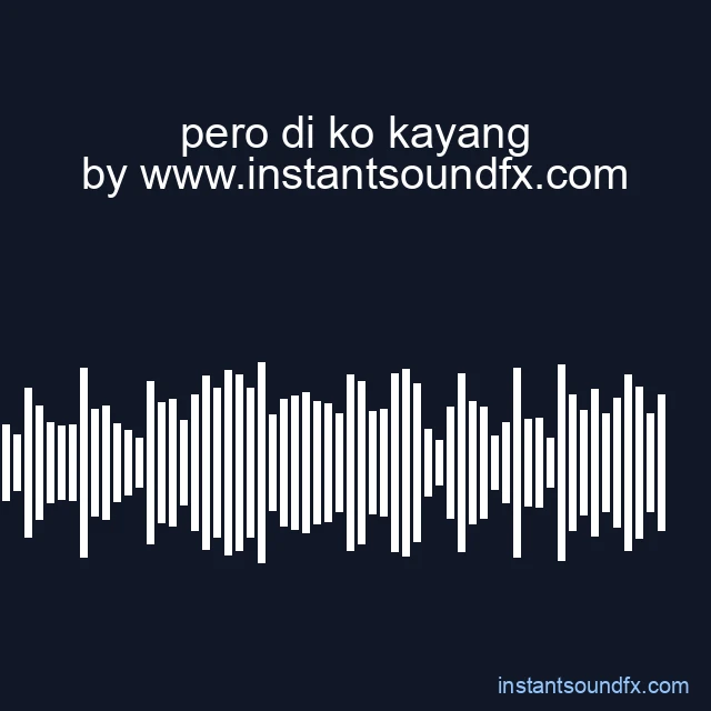 pero di ko kayang image